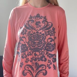 Coral Hiho Swim Shirt / Coverup / Rash Gaurd / Sun protection